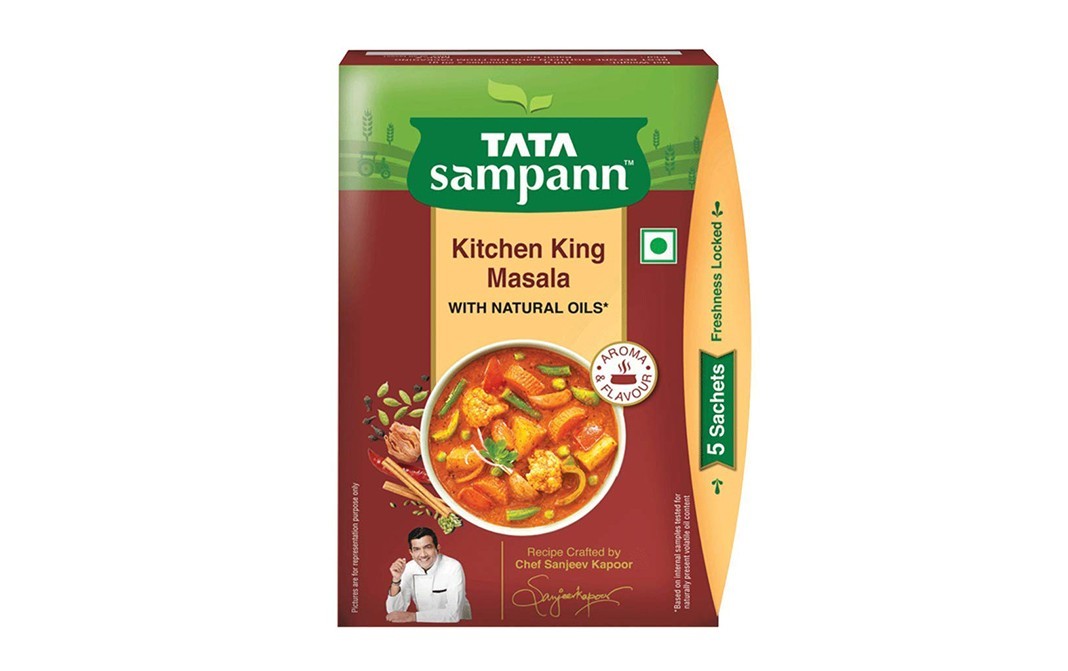 Tata Sampann Kitchen King Masala With Natural Oils   Pack  100 grams